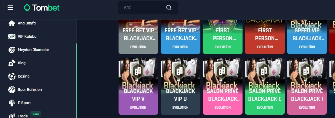 Tombet Canlı Destek